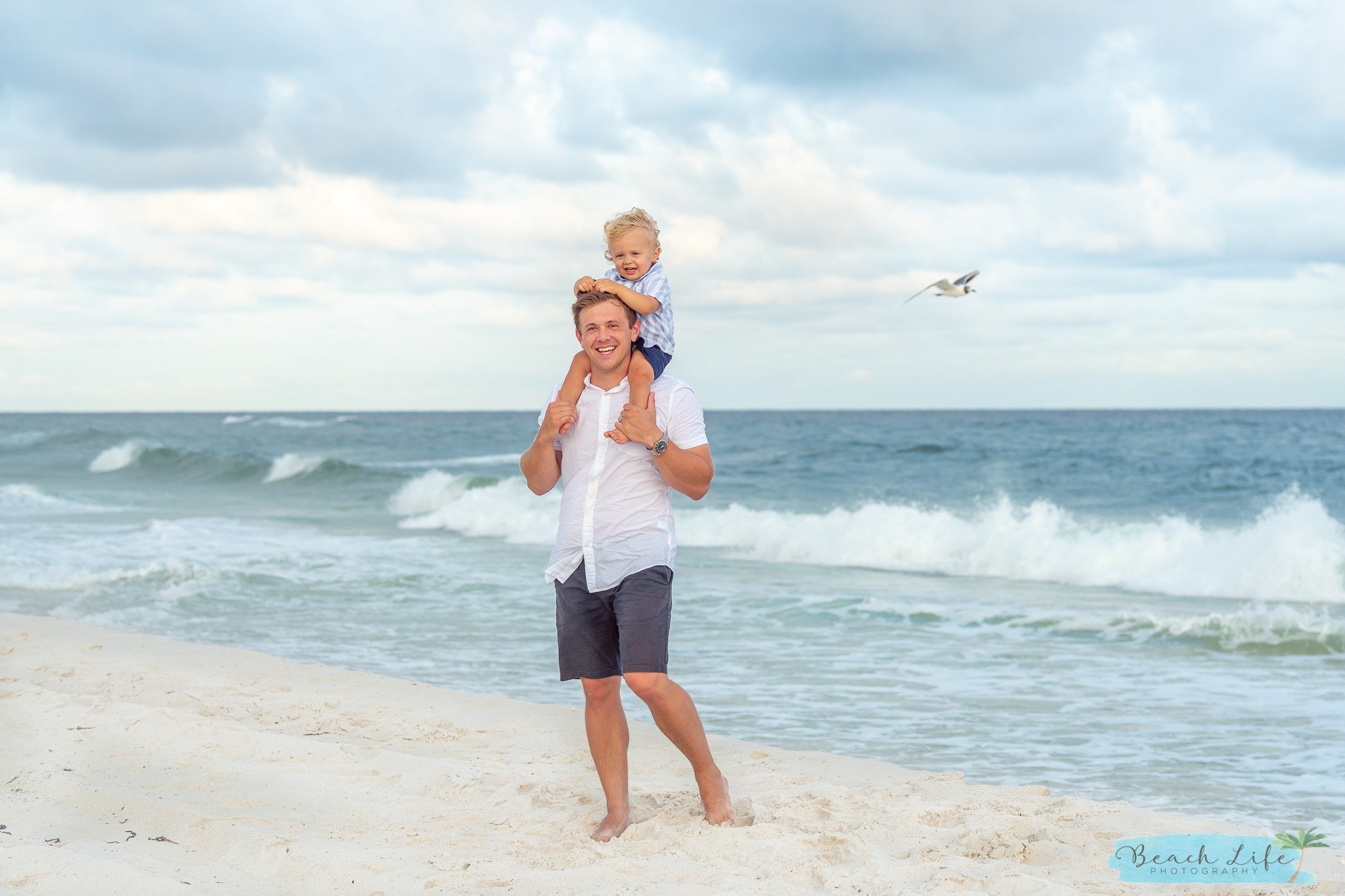 Dad in son photo gulf shores albama