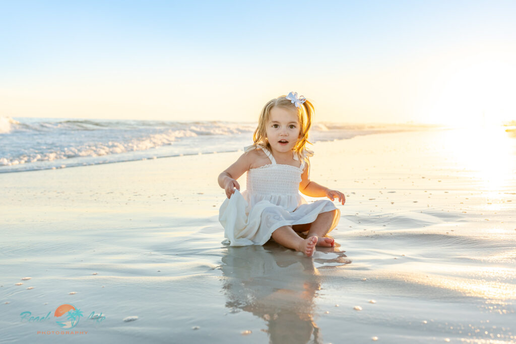 Fun Family Beach Photo Sessions in Alabama.